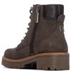 REFRESH WOMENS PU ANKLE BOOT - BROWN