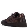 REFRESH WOMENS LACE TRAINER - BROWN
