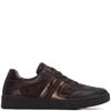 REFRESH WOMENS LACE TRAINER - BROWN