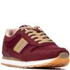 REFRESH WOMENS LACE TRAINER - BURGUNDY