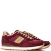 REFRESH WOMENS LACE TRAINER - BURGUNDY