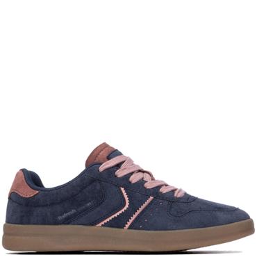 REFRESH WOMENS LACE TRAINER - NAVY