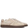 REFRESH WOMENS LACE TRAINER - BEIGE