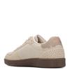 REFRESH WOMENS LACE TRAINER - BEIGE