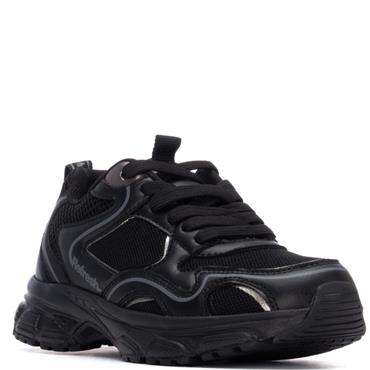 REFRESH WOMENS TEXTILE SHOE - BLACK