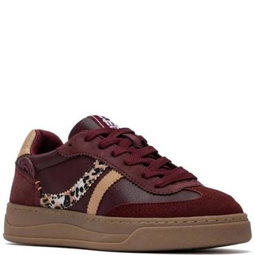 REFRESH WOMENS PU SHOE - BURGUNDY