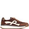 REFRESH WOMENS MICROFIBER SHOE - BROWN