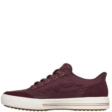 SKECHERS WOMENS COMFORT TRAINER - WINE