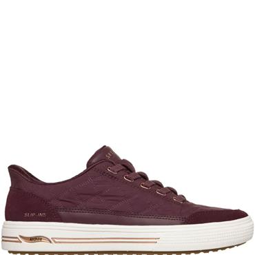 SKECHERS WOMENS COMFORT TRAINER - WINE