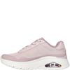 SKECHERS WOMENS UNO FLEX LACE TRAINER - MAUVE