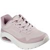 SKECHERS WOMENS UNO FLEX LACE TRAINER - MAUVE