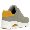 SKECHERS MENS UNO LACE TRAINER - GREEN YELLOW