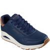 SKECHERS MENS UNO LACE TRAINER - NAVY