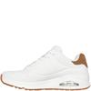 SKECHERS MENS UNO LACE TRAINER - WHITE