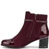 REDZ WOMENS ANKLE BOOT - WINE