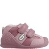 BIOMECANICS GIRLS VELCRO ANKLE BOOT - MAUVE