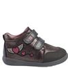 GARVALIN GIRLS 2 VEL STRAP ANKLE BOOT - GREY