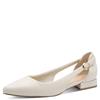 MARCO TOZZI WOMENS FLATS - CREAM