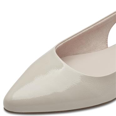 MARCO TOZZI WOMENS FLATS - POWDER PATENT