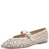 MARCO TOZZI WOMENS FLATS - CREAM