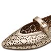 MARCO TOZZI WOMENS LOW HEEL - GOLD
