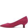MARCO TOZZI WOMENS LOW HEEL COURT SHOE - PINK