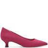 MARCO TOZZI WOMENS LOW HEEL COURT SHOE - PINK