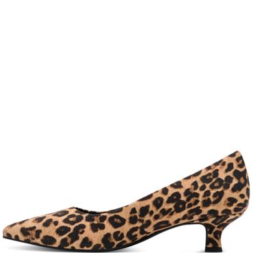 MARCO TOZZI WOMENS ANIMAL PRINT SHOE - LEOPARD