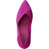 MARCO TOZZI WOMENS POINT TOE COURT SHOE - PINK SUEDE