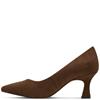 MARCO TOZZI WOMENS POINT TOE COURT SHOE - CINNAMON