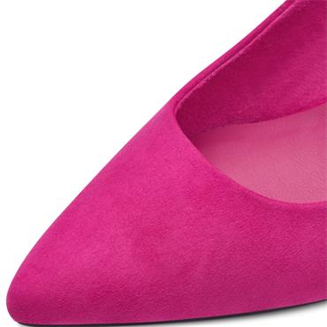 MARCO TOZZI WOMENS POINT TOE COURT SHOE - PINK