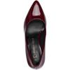 MARCO TOZZI WOMENS POINT TOE COURT SHOE - CHIANTI PATENT