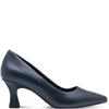 MARCO TOZZI WOMENS POINT TOE COURT SHOE - DARK NAVY