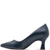 MARCO TOZZI WOMENS POINT TOE COURT SHOE - DARK NAVY