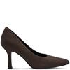 MARCO TOZZI WOMENS SLIP ON MID HEEL - MOCCA