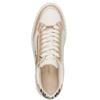 MARCO TOZZI WOMENS LACE UP CASUAL SHOE - CREAM
