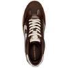 MARCO TOZZI WOMENS LACE UP CASUAL SHOE - CHOCOLATE