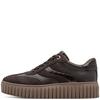 MARCO TOZZI WOMENS LACE UP CASUAL SHOE - MOCCA