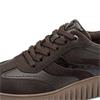 MARCO TOZZI WOMENS LACE UP CASUAL SHOE - MOCCA