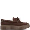 MARCO TOZZI WOMENS LACE UP CASUAL SHOE - MOCCA