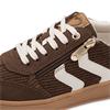 MARCO TOZZI WOMENS LACE UP CASUAL SHOE - CHOCOLATE
