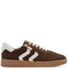 MARCO TOZZI WOMENS LACE UP CASUAL SHOE - CHOCOLATE