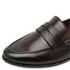 MARCO TOZZI WOMENS SLIP ON LOAFER - MOCCA