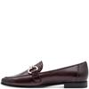 MARCO TOZZI WOMENS SLIP ON LOAFER - BORDEAUX