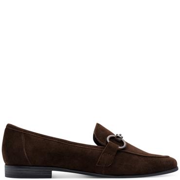 MARCO TOZZI WOMENS SLIP ON LOAFER - MOCCA