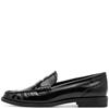 MARCO TOZZI WOMENS SLIP ON LOAFER - BLACK