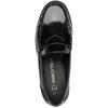 MARCO TOZZI WOMENS SLIP ON LOAFER - BLACK