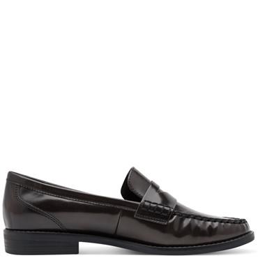 MARCO TOZZI WOMENS SLIP ON LOAFER - MOCCA