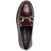 MARCO TOZZI WOMENS SLIP ON LOAFER - BORDEAUX PATENT