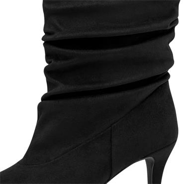 MARCO TOZZI WOMENS ANKLE BOOT - BLACK